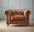 2020s Century Chesterfield Arm Chair - Bark Brown Leather For Sale - Image 5 of 7