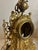 Ornate Antique European (Likely French) Rococo Mantel Clock Case Only, no clock included. Appears to be Gilt over Brass or...