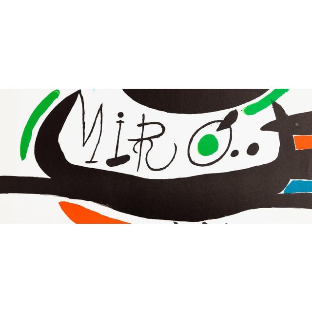 Joan Miro, Osaka, Lithograph For Sale - Image 4 of 6