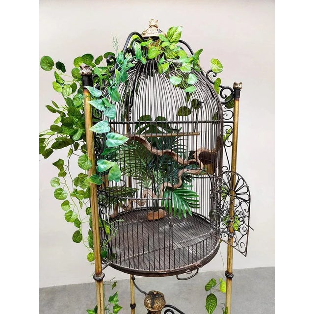 Who Let the Bird Out! This XXL bird cage is a real eye-catcher in your interior. Country of origin: France. The...