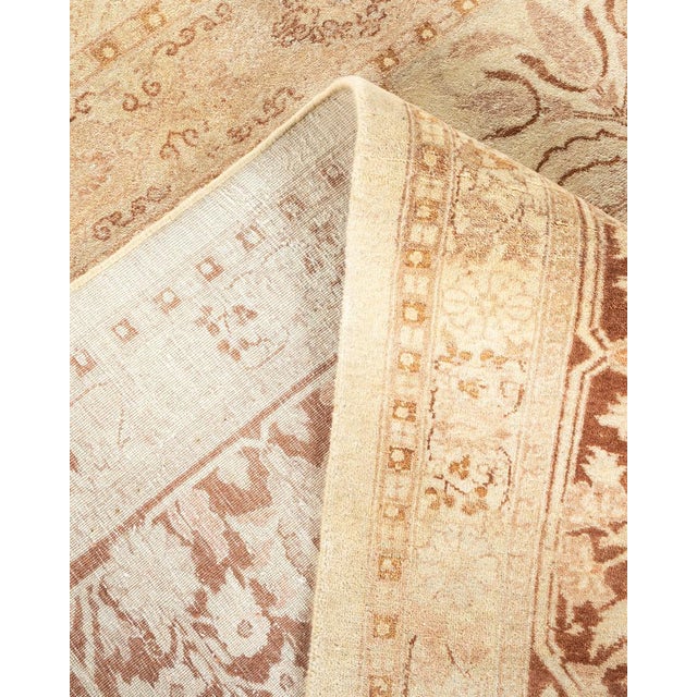 Mogul Collection Hand-Knotted Area Rug - Ivory 9' 4" x 12' 3" For Sale In New York - Image 6 of 9