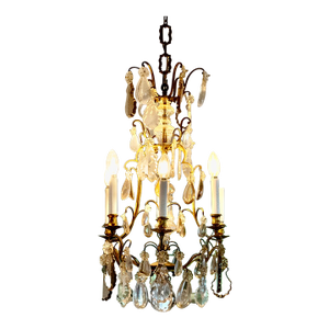 Stunning Large French Crystal Chandelier
