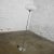 Mid-Century Modern Mid 20th Century Mid-Century Modern Floor Lamp Chrome With Frosted Glass Mushroom Globe by Laurel Lamp Co. For Sale - Image 3 of 13