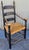 1960s Ladder Back Arm Chair & Foot Stool Set For Sale - Image 4 of 12