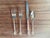 Partial service of Oneida Community silverplate flatware in the "Affection" pattern, introduced in 1960 and produced until...