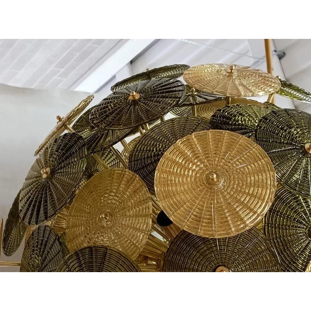 Mid-Century Murano Glass Sputnik Chandelier, 2000 For Sale - Image 4 of 9