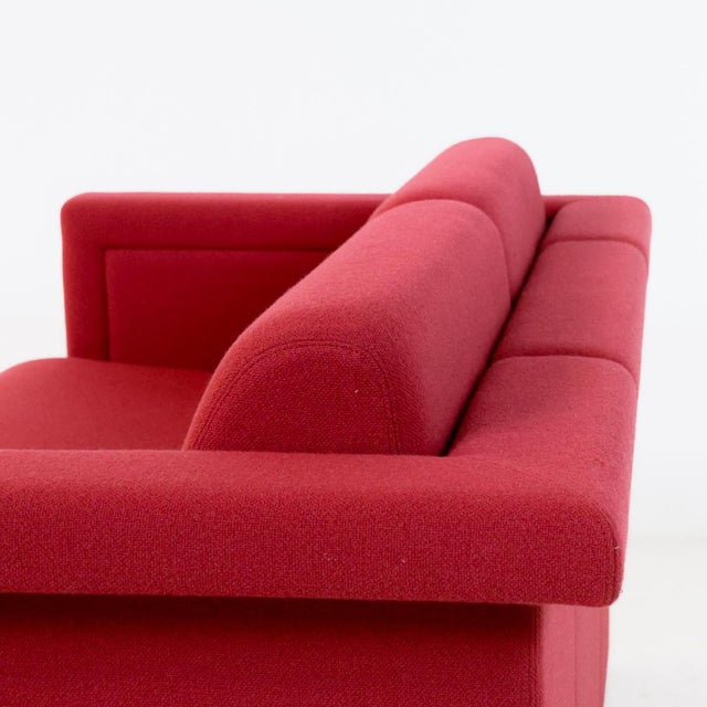 Textile Two-Seater Sofa by Trix & Robert Haussmann for Knoll, 1980s For Sale - Image 7 of 12