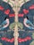 2020s G P & J Baker Birds & Cherries Cotton Indigo Fabric 2 5/8 Yards For Sale - Image 5 of 5