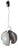 Acrylic Glass Spicchio Pendant by Danilo and Corrado Aroldi for Stilnovo, 1970s For Sale