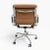 Mid-Century Modern Eames for Herman Miller Aluminum Group Soft Pad Management Chair - Brown Leather For Sale - Image 3 of 11