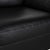 Model 3300 2-Seater Sofa in Black Leather from Rolf Benz For Sale - Image 4 of 13