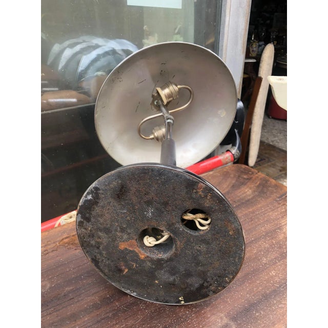 Modern Chrome Table Lamp by Giovanni Michelucci For Sale - Image 6 of 11