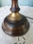 Late 20th Century Brass and Wood Student Lamp For Sale - Image 10 of 11