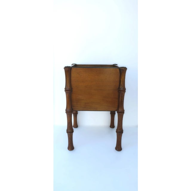 Italian Plant Stand With Bamboo-Esque Design For Sale - Image 9 of 12