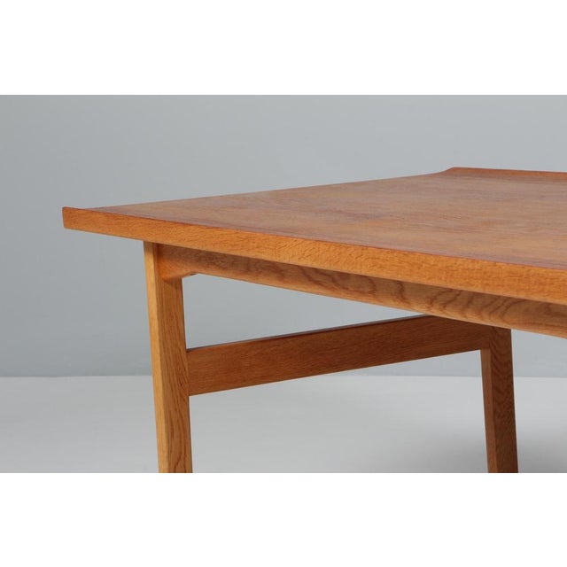Coffee Table attributed to Tove & Edvard Kindt-Larsen, 1960s For Sale - Image 6 of 10