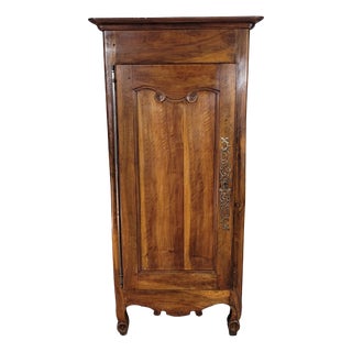 Small Louis XV Style Walnut Bonnetière For Sale
