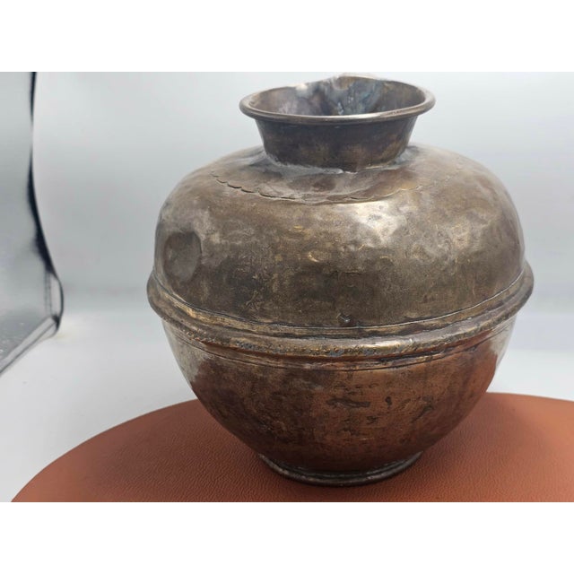 19th Century Brass Jug For Sale - Image 4 of 7