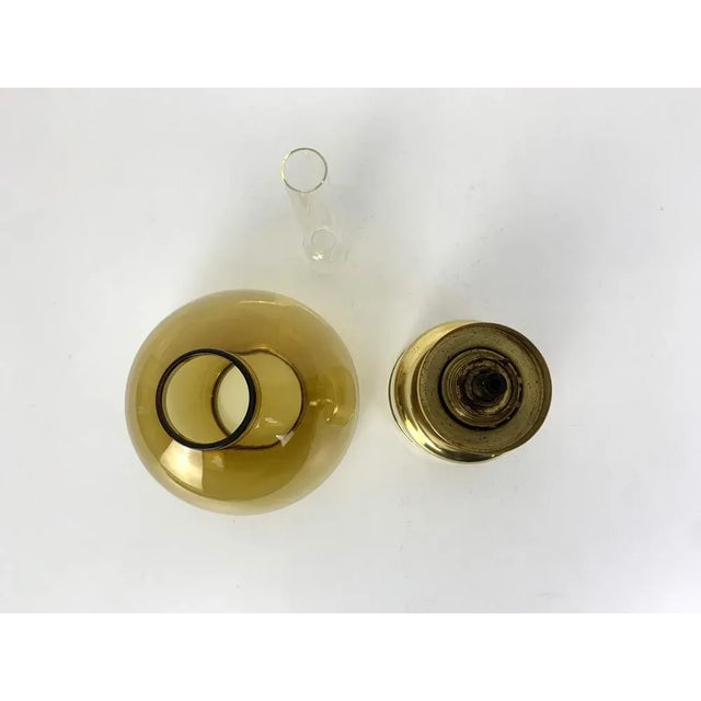 Swedish brass Oil Light by Hans-Agne Jakobsson for AB Markaryd, 1960s For Sale - Image 11 of 13