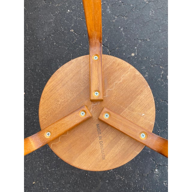 Danish Modern Three-Legged Stool (After Alvar Aalto for Artek-Denmark) For Sale - Image 11 of 12