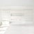 Italy, for Alivar, multi-part, wall-mount form, high gloss white lacquer, brushed steel and glass, including two tall...