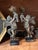 Silver Cherubs Holding Lights, 1800s, Set of 2 For Sale - Image 8 of 8