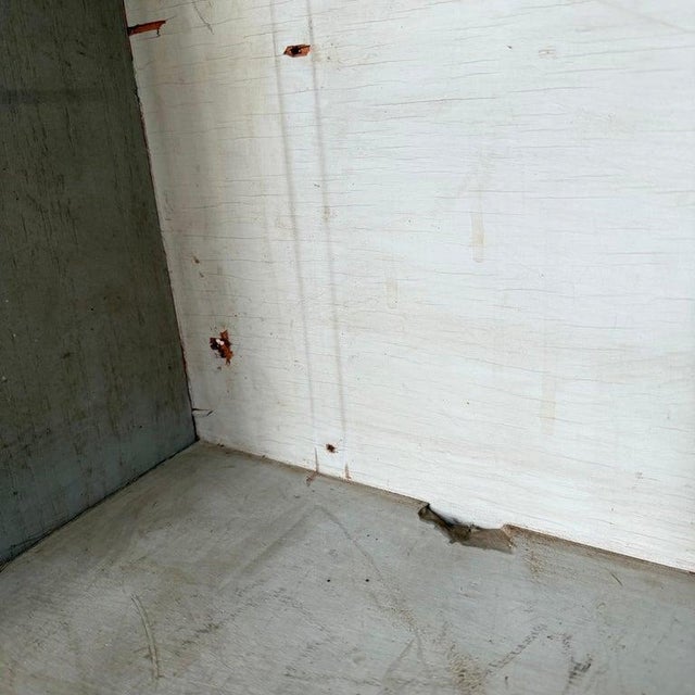 1940s Pair of Industrial Oak "Greeting Cards" Display Case Cabinets For Sale - Image 12 of 12