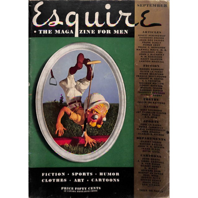 Esquire September 1935 For Sale In New York - Image 6 of 6
