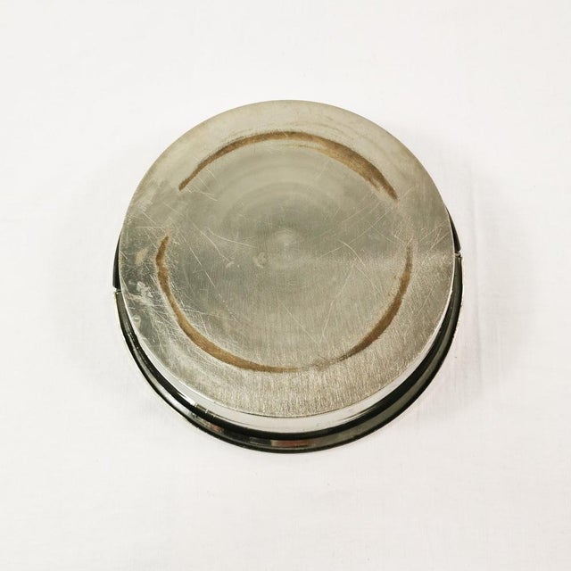 Metal Large Art Deco Style Ashtray, Germany, 1960s For Sale - Image 7 of 9