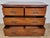 1910s Edwardian Walnut 2 Over 3 Chest of Drawers with Drop Handles, 1910s For Sale - Image 5 of 18