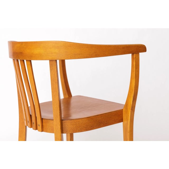 Beige Vintage German Armchair, 1970s For Sale - Image 8 of 11