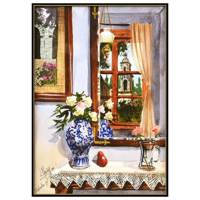 Message us to inquire about custom framing options! (Included for free with every purchase) The artwork here, "El Estudio...