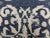 Ivory Bespoke Blue + Ivory Ikat Damask Throw Pillows, Pair For Sale - Image 8 of 12