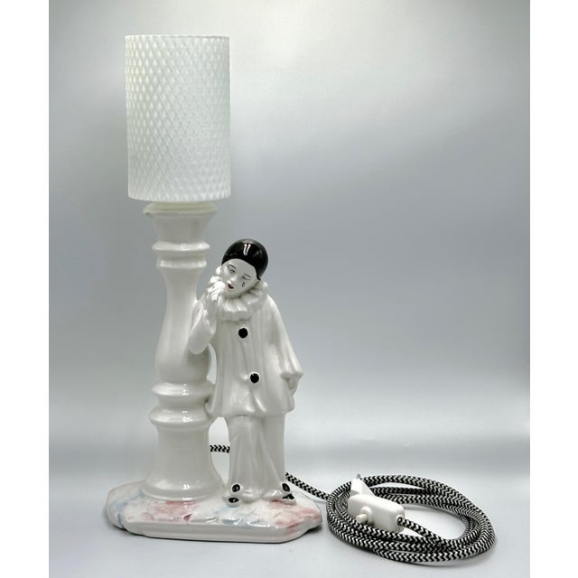 Vintage Ceramic Perriot Table Lamp, 1960s For Sale - Image 14 of 14