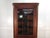 1960s Henkel Harris Solid Mahogany Twelve Pane Corner China Cabinet For Sale - Image 5 of 10