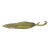 Vintage Gold Brass Feather Bottle Opener For Sale