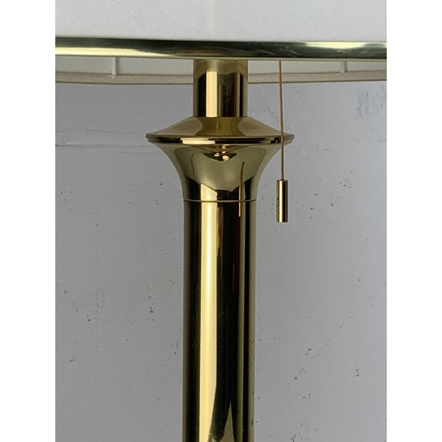 Mid-Century Hollywood Regency Brass Mushroom Table Lamp, Vienna, Austria, 1960s For Sale - Image 4 of 18