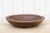 Rustic Metal Strap Wood Bowl For Sale - Image 4 of 10