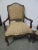 Louis XV Style Carved Faux Painted Lounge Chairs - a Pair For Sale In Philadelphia - Image 6 of 9