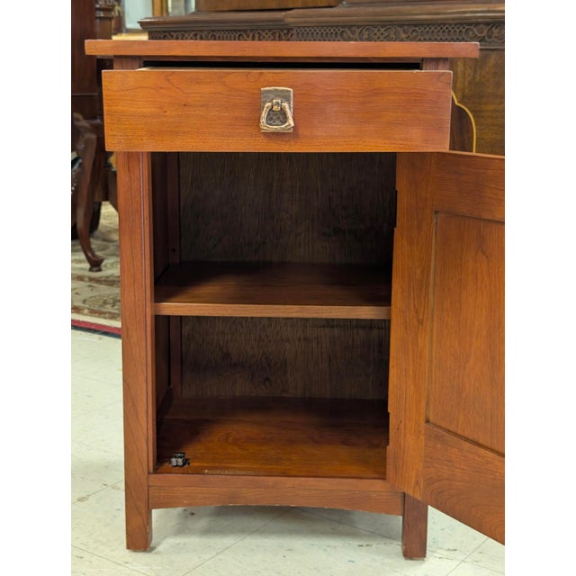 Stickley Stickley Mission Cherry Wood Cabinet Hinged For Sale - Image 4 of 13