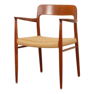 Model 56 Dining Chair in Teak by Niels Otto Møller for J.L. Møllers For Sale