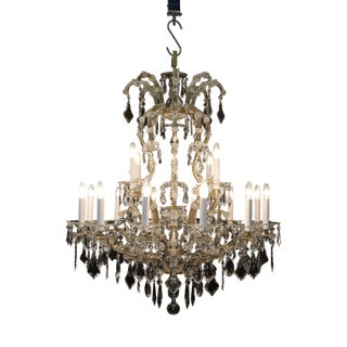 Maria Theresia Luster Chandelier by Bakalowits, 2010s For Sale