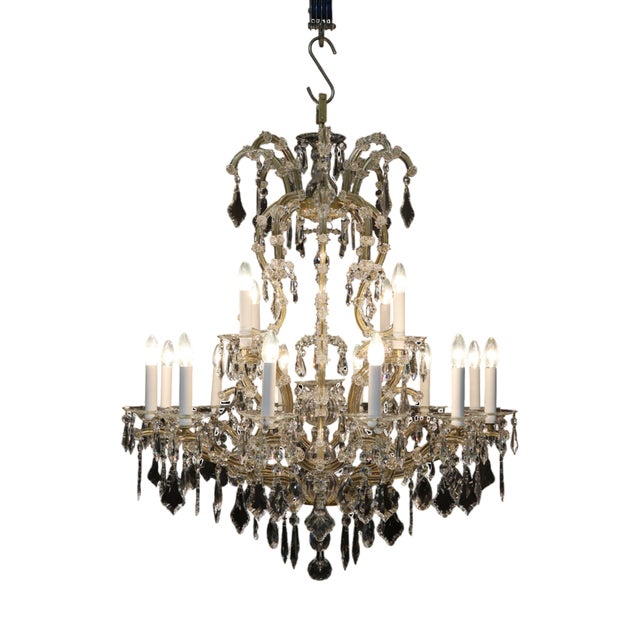 Maria Theresia Luster Chandelier by Bakalowits, 2010s For Sale