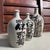 Japanese Tokkuri Sake Bottles with Calligraphy, 1940s, Set of 3 For Sale - Image 11 of 11