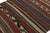 Rug & Kilim 1950s Vintage Tribal Kilim Rug in Polychromatic Geometric Patterns by Rug & Kilim For Sale - Image 4 of 7