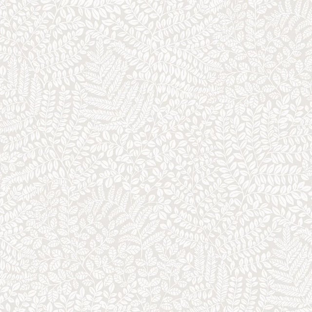 Sample - Borastapeter Bladverk Wallpaper in Stone For Sale