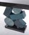 Equilibre Console in Blue and Black Tinded Marquetry by Aymeric Lefort For Sale - Image 15 of 18