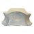 Antique German Handpainted Porcelain Inkwell Catchall For Sale