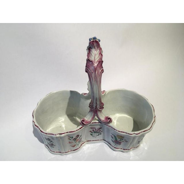 Porcelain Cruet with Floral Decor by Richard Ginori, Italy, 18th Century For Sale - Image 12 of 18