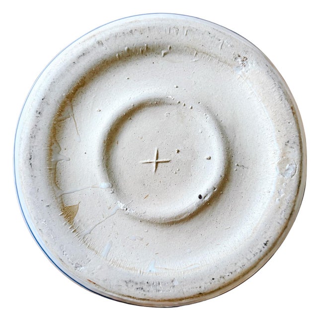 Ceramic 1960s Mid-Century Umbrella Stand With Illustrated Umbrellas For Sale - Image 7 of 7