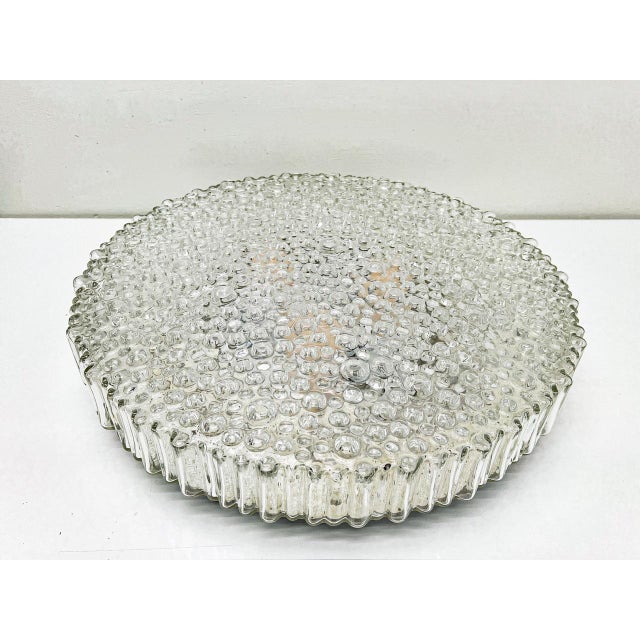Large Bubble Glass Flush Mount Lamp by Motoko Isshi for Staff, 1970s For Sale - Image 9 of 18